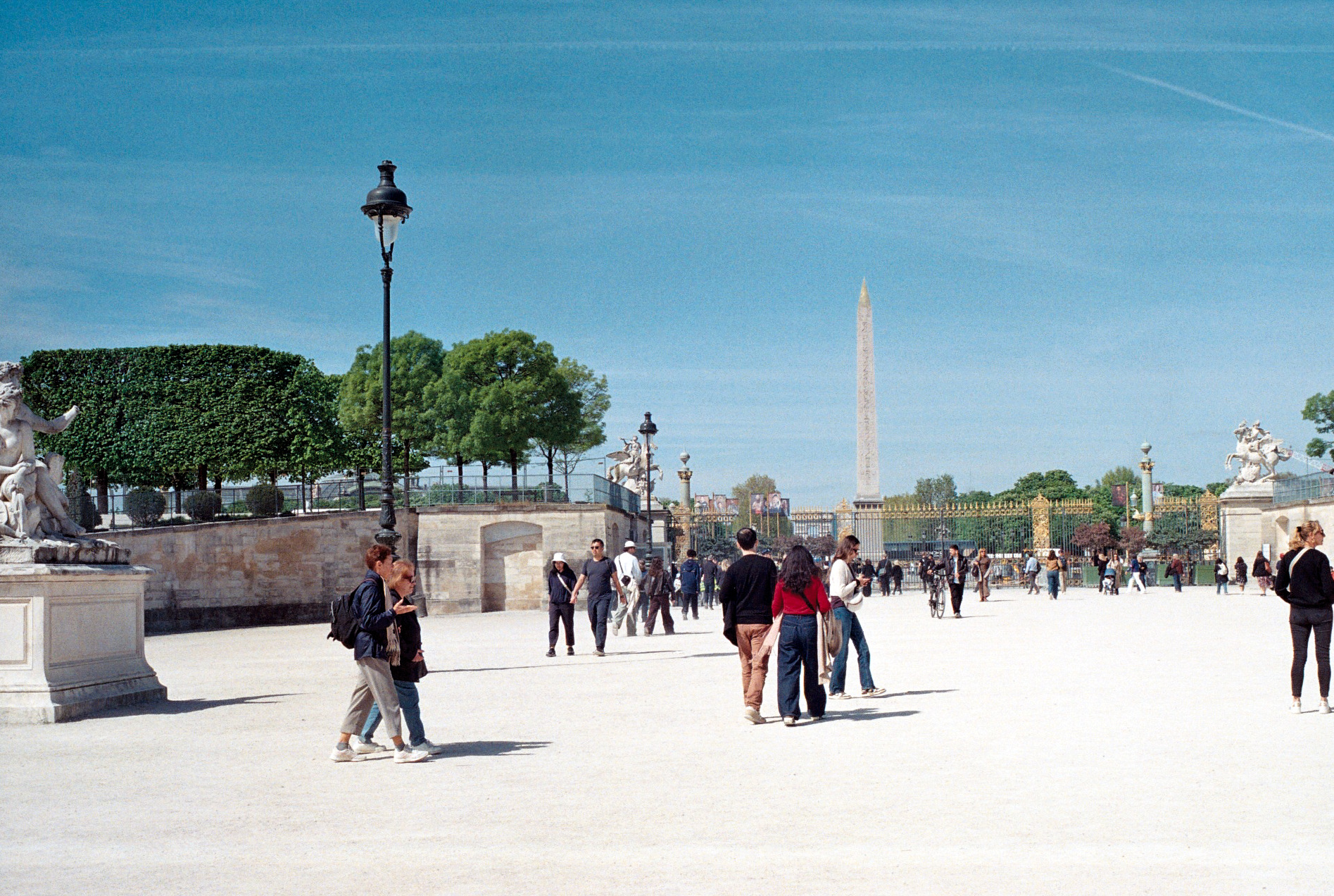 Jardin des Tuileries et obélisque